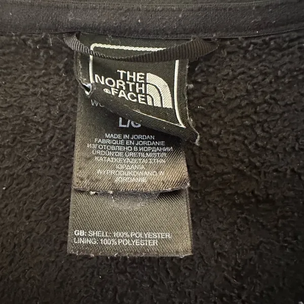 The North Face Charcoal Fleece Jacket - Image 6
