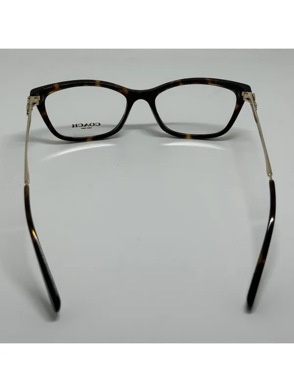 Coach HC6107 Dark Tortoise Cat Eye Eyeglasses Frames with Case - Image 7