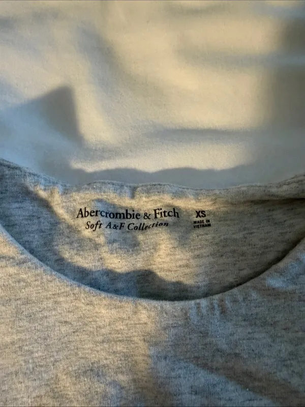 Abercrombie & Fitch Gray Short-Sleeve Bodysuit - Image 2