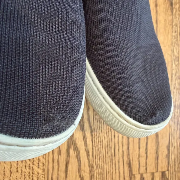 Rothy's The Sneaker Slip On Shoe Black - Image 4