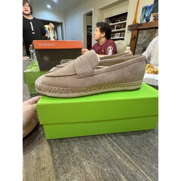 Sam Edelman Women Kai Espadrille Loafers Taupe Size 9 - Image 4