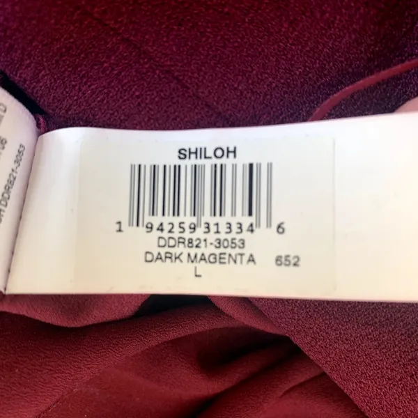 NWT Dress The Population Shiloh Tie Back Halter Dress in Dark‎ Magenta - Image 10