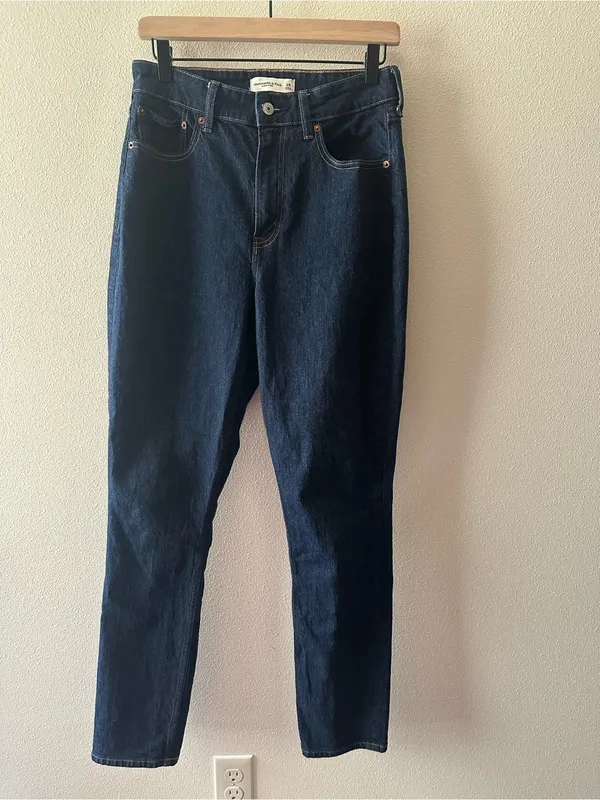Abercrombie & Fitch Signature Stretch Curve Love High Rise Modern Skinny Jean 28 - Image 9