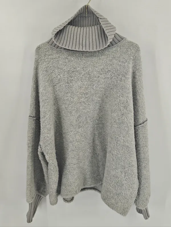 Free People‎ Milo Pullover sweater Size M - Image 2