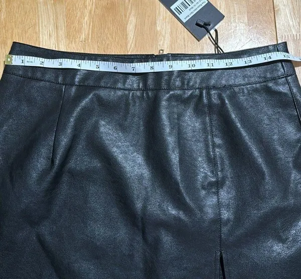 LIONESS faux leather mini skirt NWT - Image 8
