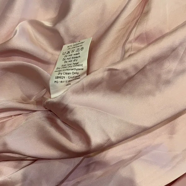 NWOT HOUSE OF CB 'Giuliana' Ballerina Pink Satin Maxi Skirt Sz XS - Image 9
