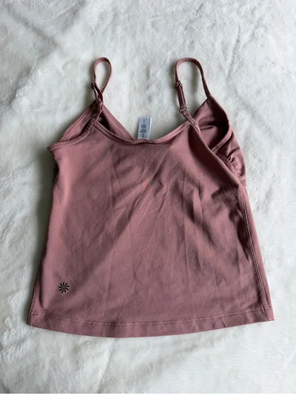 Athleta Powervita Twist Cami Pink Size Small - Image 8