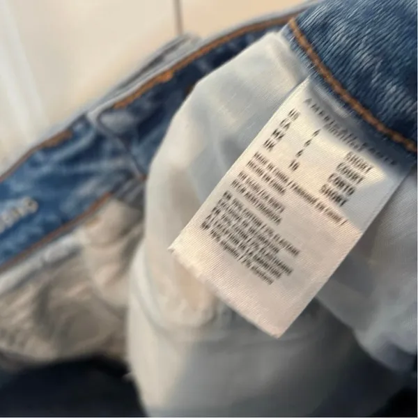 American Eagle‎ Super Stretch Distressed Jeggings Size 6 Short - Image 10