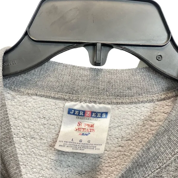 Women's Large‎ Pullover Sweatshirt Gray FAIRFORD ENGLAND - Image 2