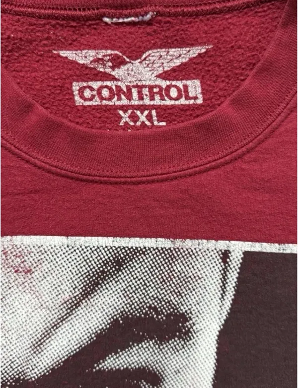 Vintage 90s Ice Cube Red Crewneck Sweatshirt - Image 4