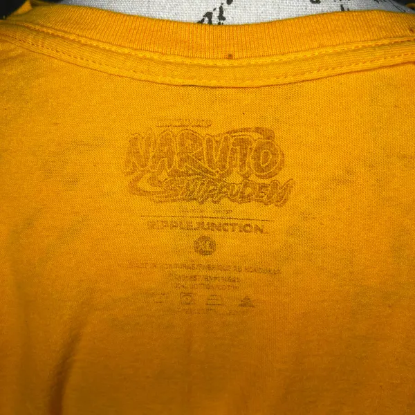 Ripple Junction Yellow XL Graphic Naruto Men’s T-Shirt - Image 5