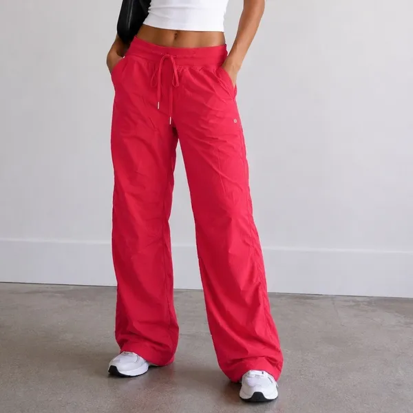 Lululemon 14 Dance Studio Mid Rise Lined Pant Regular Glaze Pink Athletica Sport - Image 2