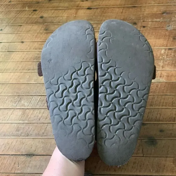 Birkenstock Arizona brown ortho arch support cork 9/40 sandals - Image 3