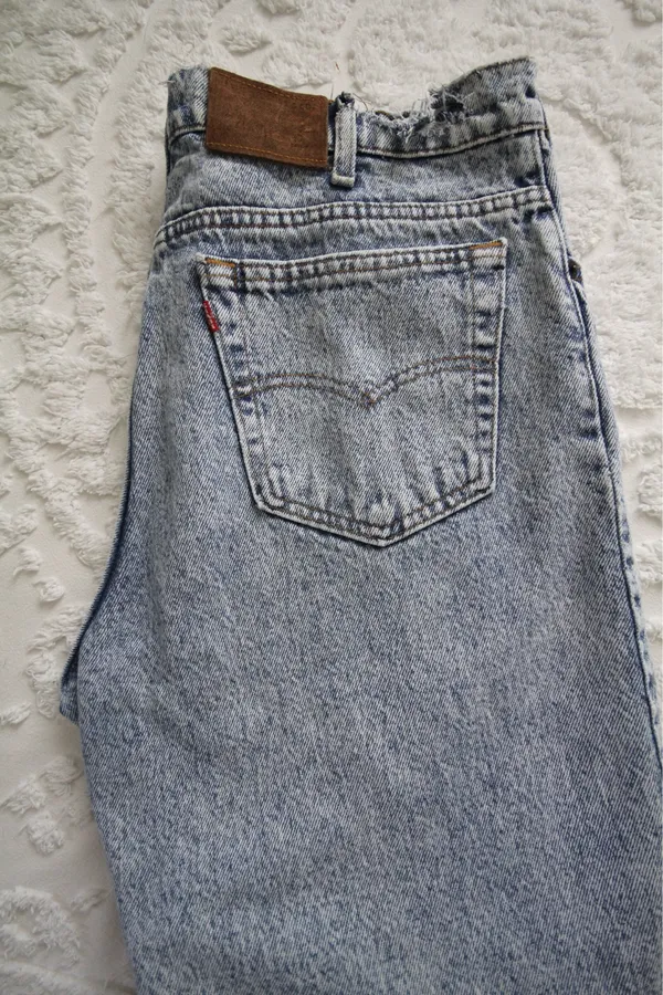 540 Acid Wash Levi’s Jeans Vintage 80s - Image 5