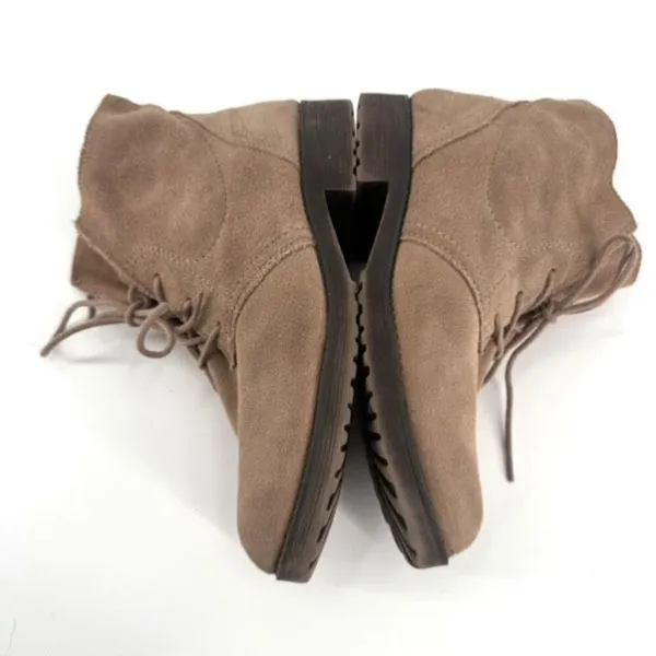 Naturalizer Women's Suede Leather Lace Up‎ N5 Comfort Ankle Boots Brown Size 7 - Image 5