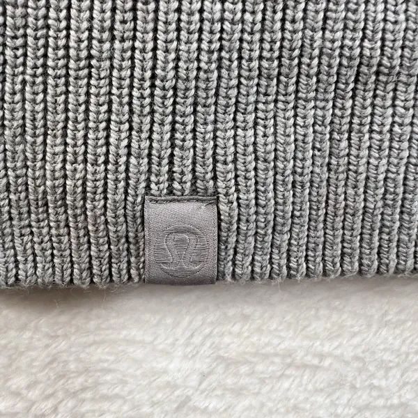 Lululemon‎ Size 4 Merino Wool Blend Knit Dress Heathered Gull Grey Knit Women’s - Image 13
