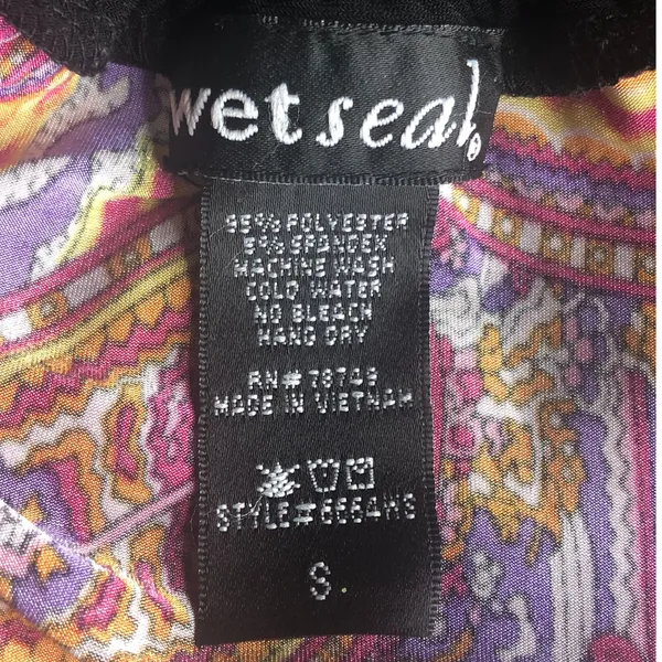 Paisley Halter Maxi Dress - Size Small - Image 8