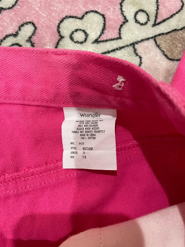 Vintage Wrangler Jeans High-Waisted Mom Denim 7/8 - Image 4