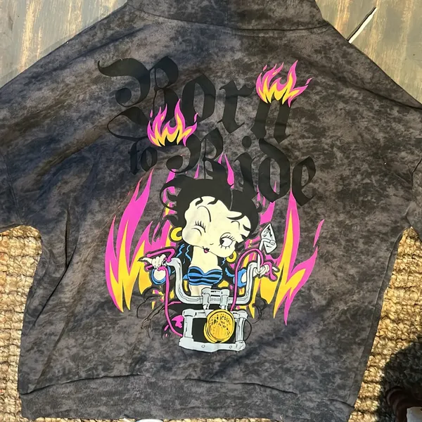 Betty-Boop Graphic Two Piece Lounge Set Size XXXL - Image 7