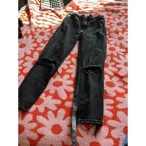 Abercrombie black high rise jeans - Image 6