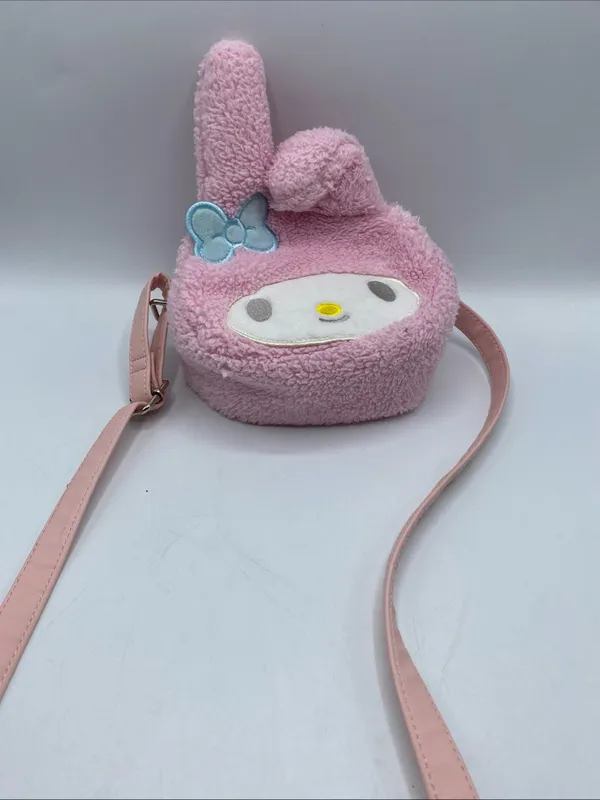 Loungefly Hello Kitty My Melody Plush Crossbody Bag Exclusive Purse Kawaii - Image 3