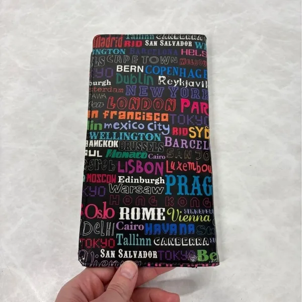 Paperchase Travel Cities Pattern Wallet Case - Image 4