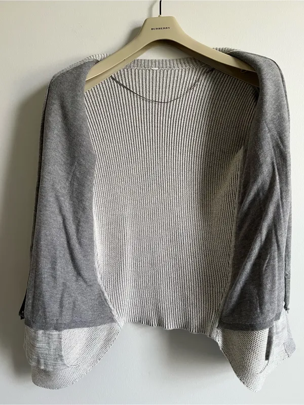 Lululemon grey cotton yarn vestigan oversized fit - Image 6