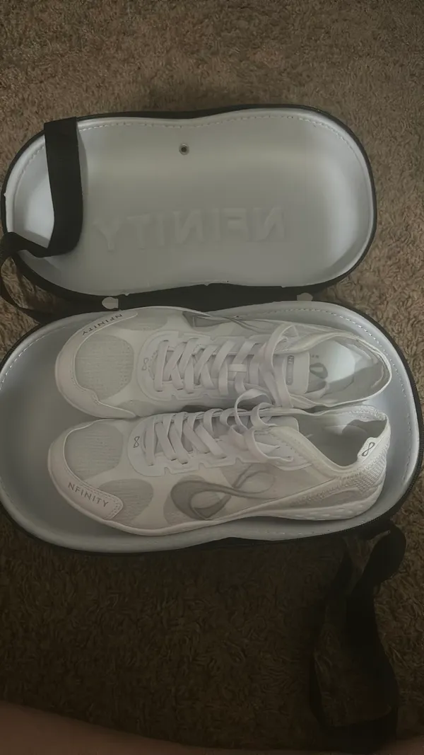 Nfinity Cheer Shoes Alpha White - Image 3