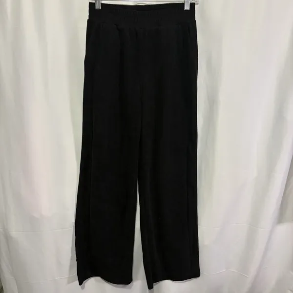 Halara Pants High Waisted Drawstring Pocket Wide Leg Baggy Mop Corduroy S Tall - Image 4