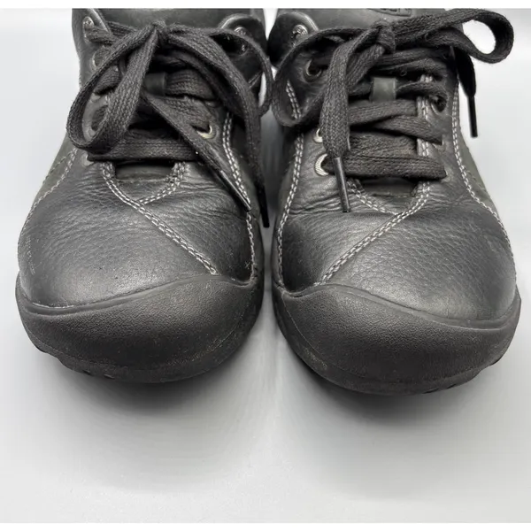 Keen Presidio Shoes Womens Size 9 Black Leather Comfort Oxford Sneakers Gorpcore - Image 11