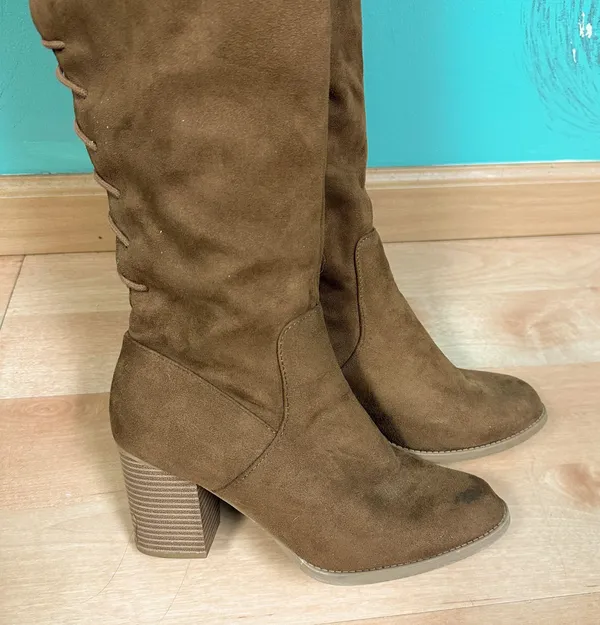 Brown Aspire Over The Knee Boots - Image 7