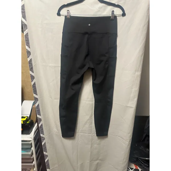 NWT Halara Womans Softly Zero Plush Thermal 7/8 Leggings Black Size Medium - Image 5