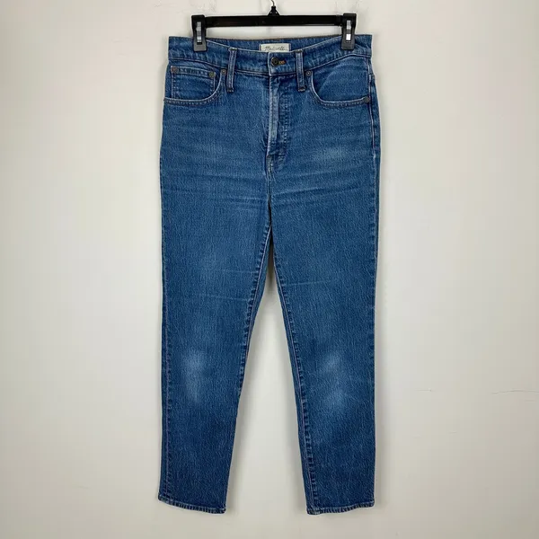 Madewell The Perfect Vintage Jean in Haight Wash Blue Comfort Stretch US 28 - Image 5