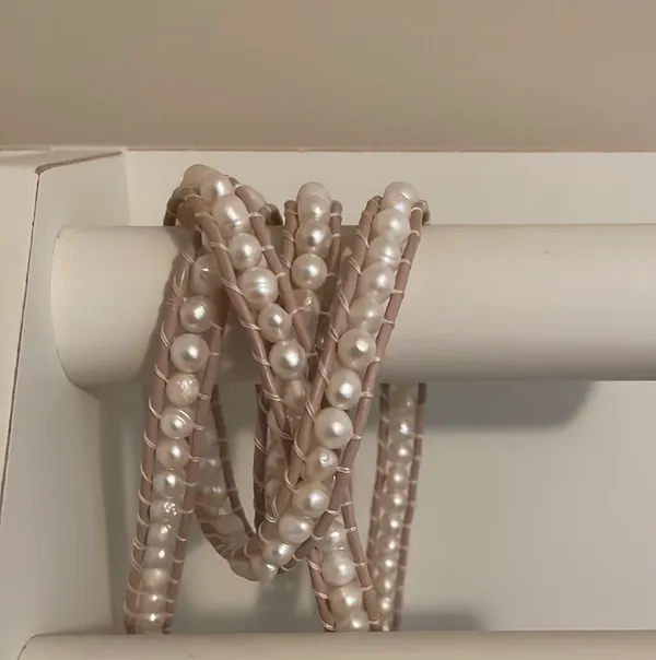 Victoria Emerson Pearl Wrap Around Bracelet - Image 3