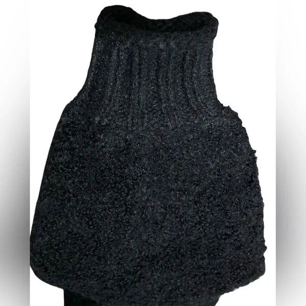 American Eagle Boucle Mock Neck Sweater Size Medium - Image 9