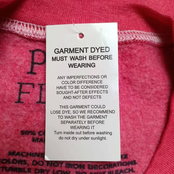 Pink Floyd Oversized Sweatshirt Crewneck Fleece Women's Size SMALL New NWT - Image 6