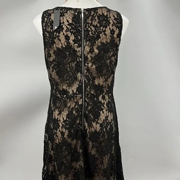 Apt 9 Black Lace Whimsigoth New Sleeveless Dress - Image 7