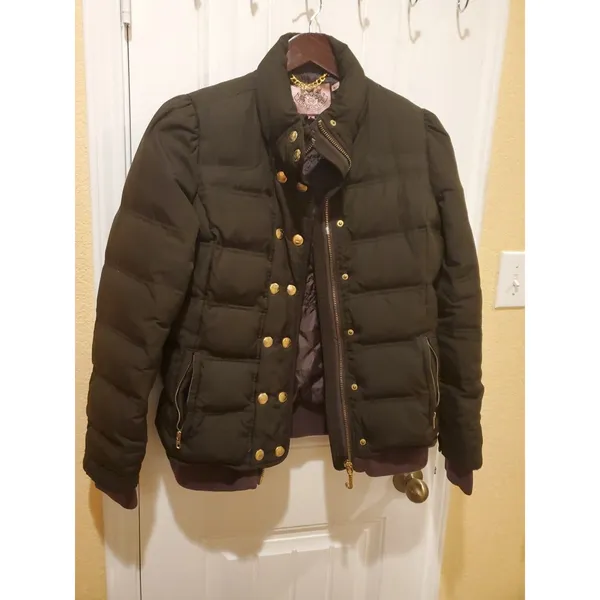 Juicy Couture Womens Brown Jacket Size LARGE - Image 8