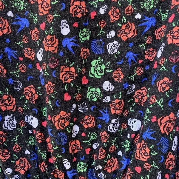 Divided H&M Floral Skulls Dress‎ - Image 7
