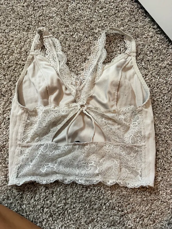 Lace tank Tan - Image 2