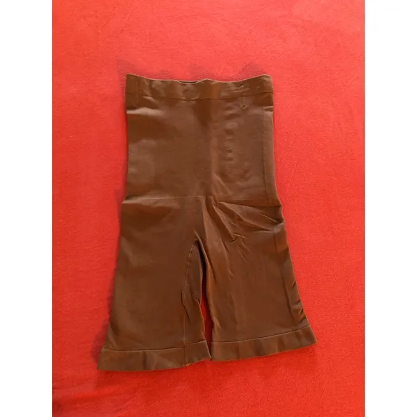 Shapermint brown high waist shapewear shorts Size M/L - Image 2