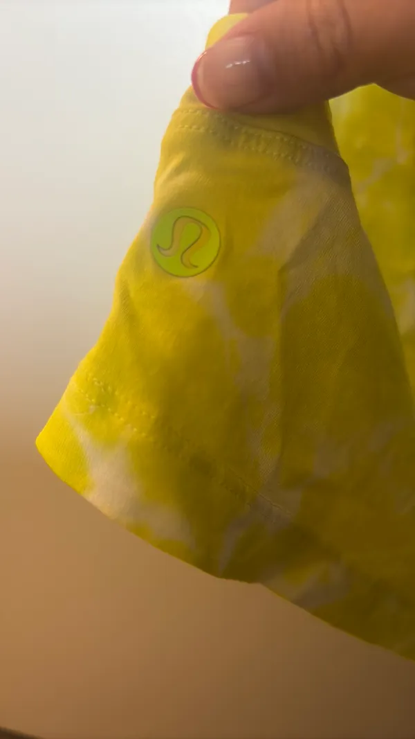 Lululemon tank Yellow Size 4 - Image 3