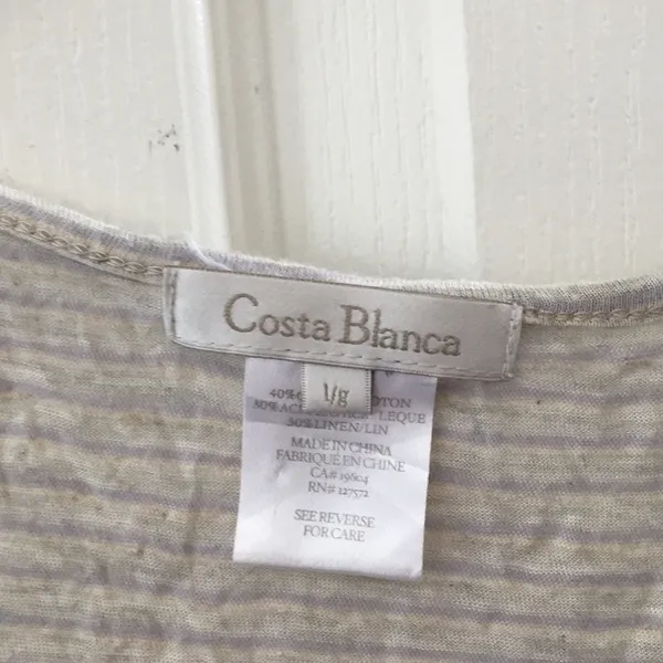 FINAL MARKDOWN Ladies costa Blanca top large - Image 4