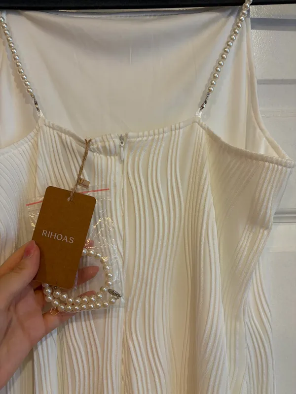 Rihoas midi dress White Size L - Image 4