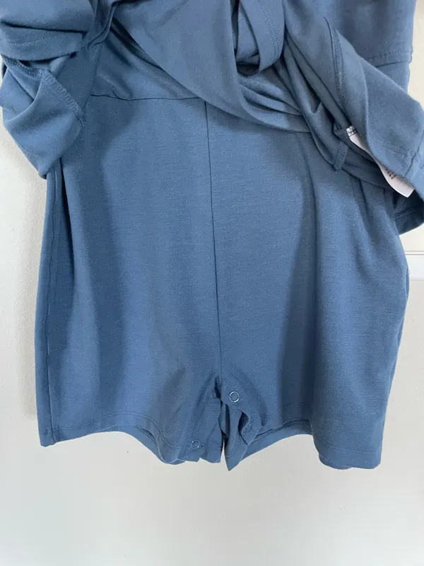 NWT American Eagle Outfitters Women’s Mini Dress Scoop Neck Blue Size XS - Image 8