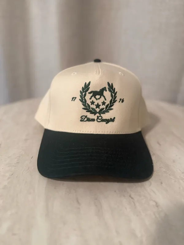 Disco Cowgirl Crest Hat | OS White - Image 2