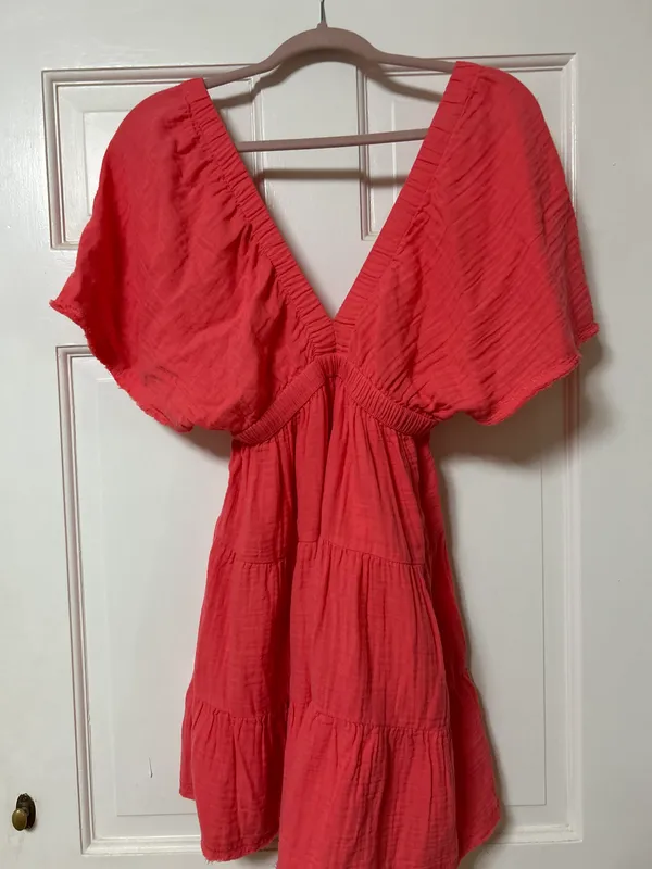 Women's Pool-To-Party Flutter Sleeve Dress - Image 3