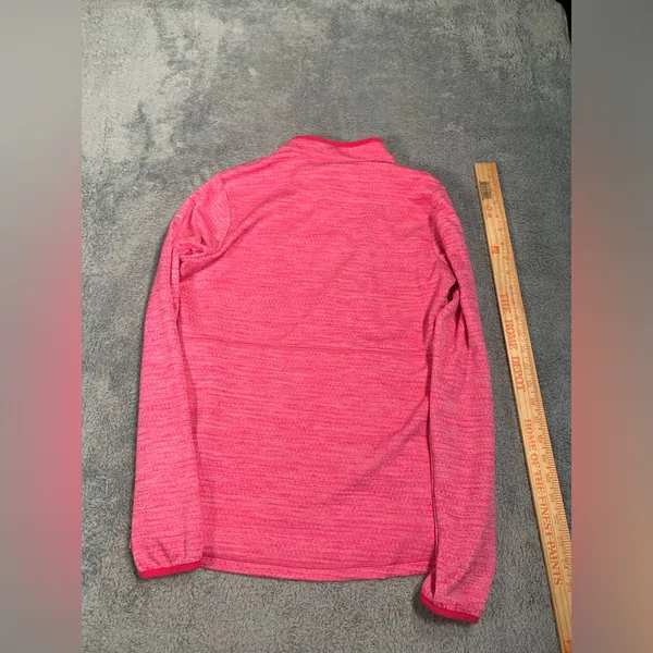 Nike golf Pink Heathered Dri-FIT Quarter-Zip Pullover PGA BELLERIVE medium - Image 9