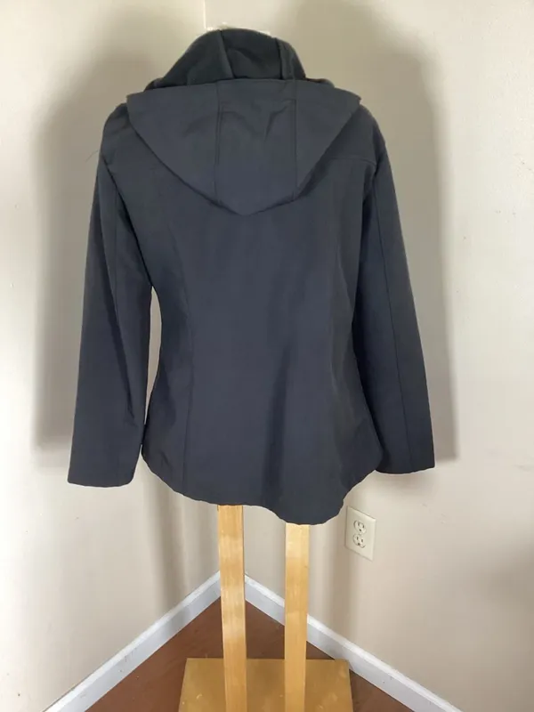 Avalanche Outdoor Supply Women's Black Hooded Softshell Jacket Size M - Image 3
