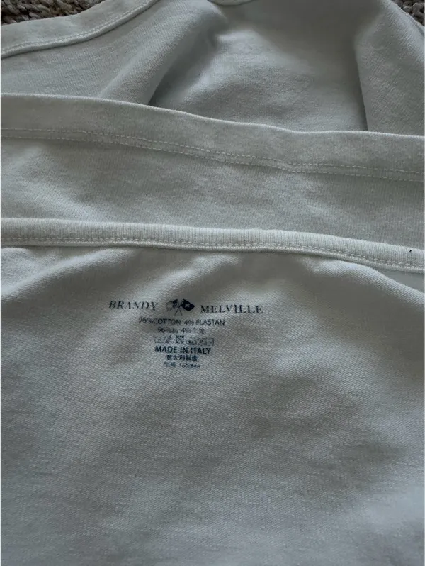 Brandy Melville Tank White - Image 3